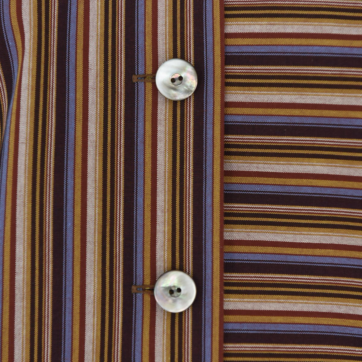 Mikawa Cotton Stripe Shirt Jacket