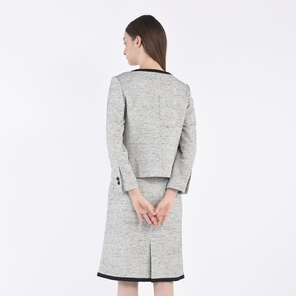 Jupe en tweed sergé