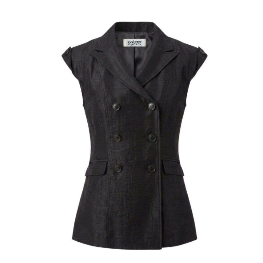 Vintage Satin Gilet
