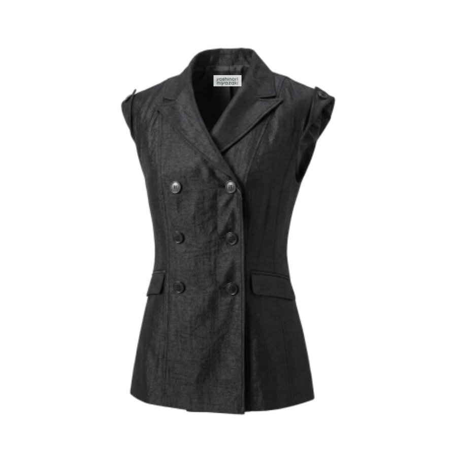 Vintage Satin Gilet