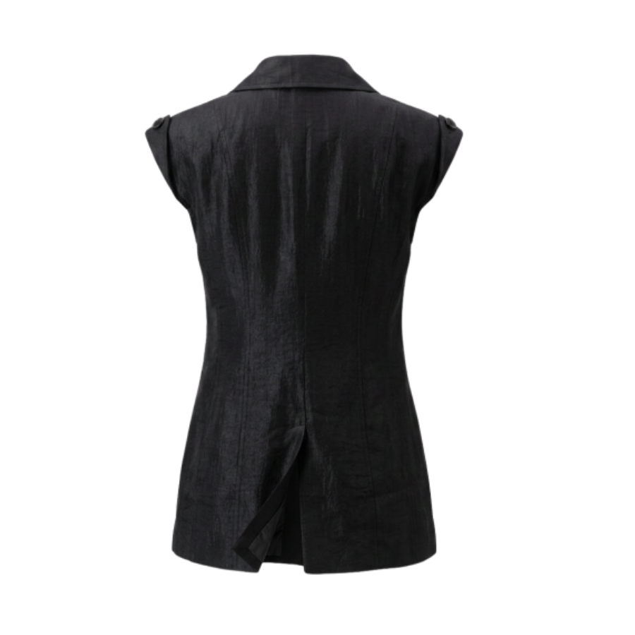 Vintage Satin Gilet