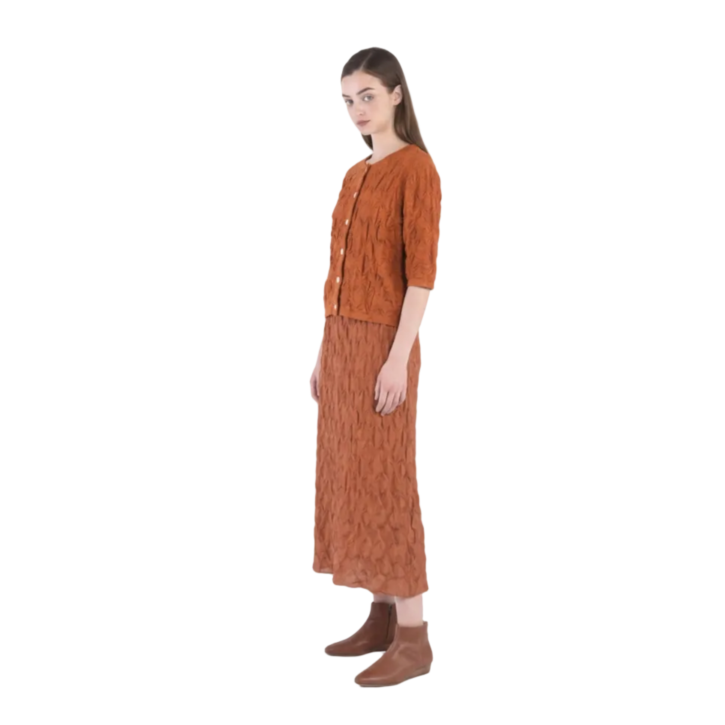 Jupe en jacquard extensible