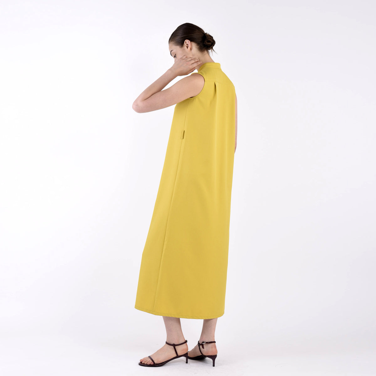Front Button No sleeve One Piece