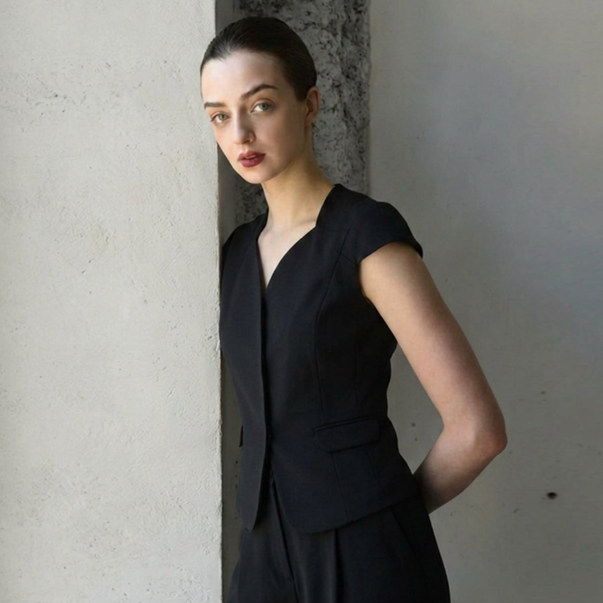 Petal Sleeve Jacket