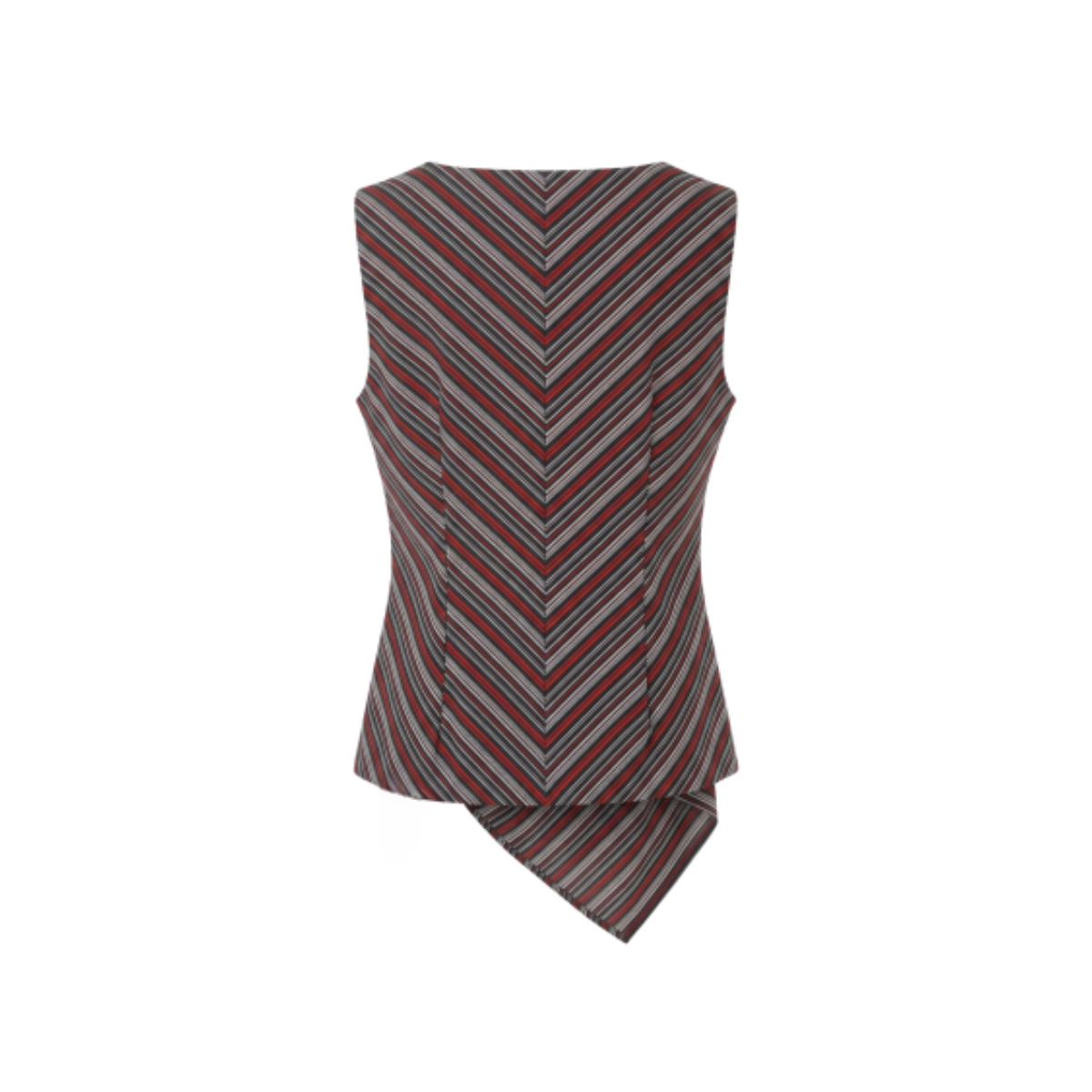 Mikawa Cotton Stripe Wrap Bouse
