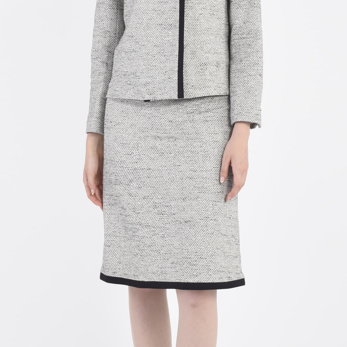Tweed Twill Skirt