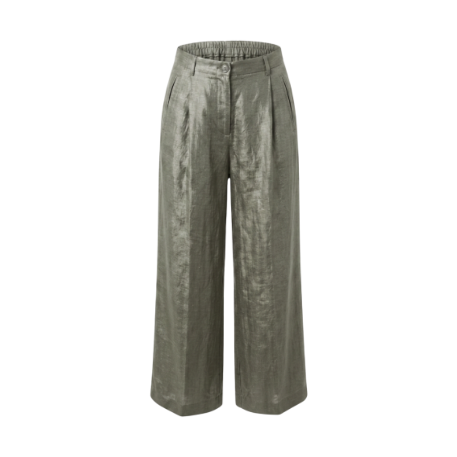 Vintage Satin Wide Pants
