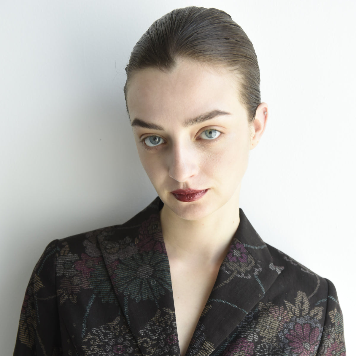 Kimono Print Cotton Jacket