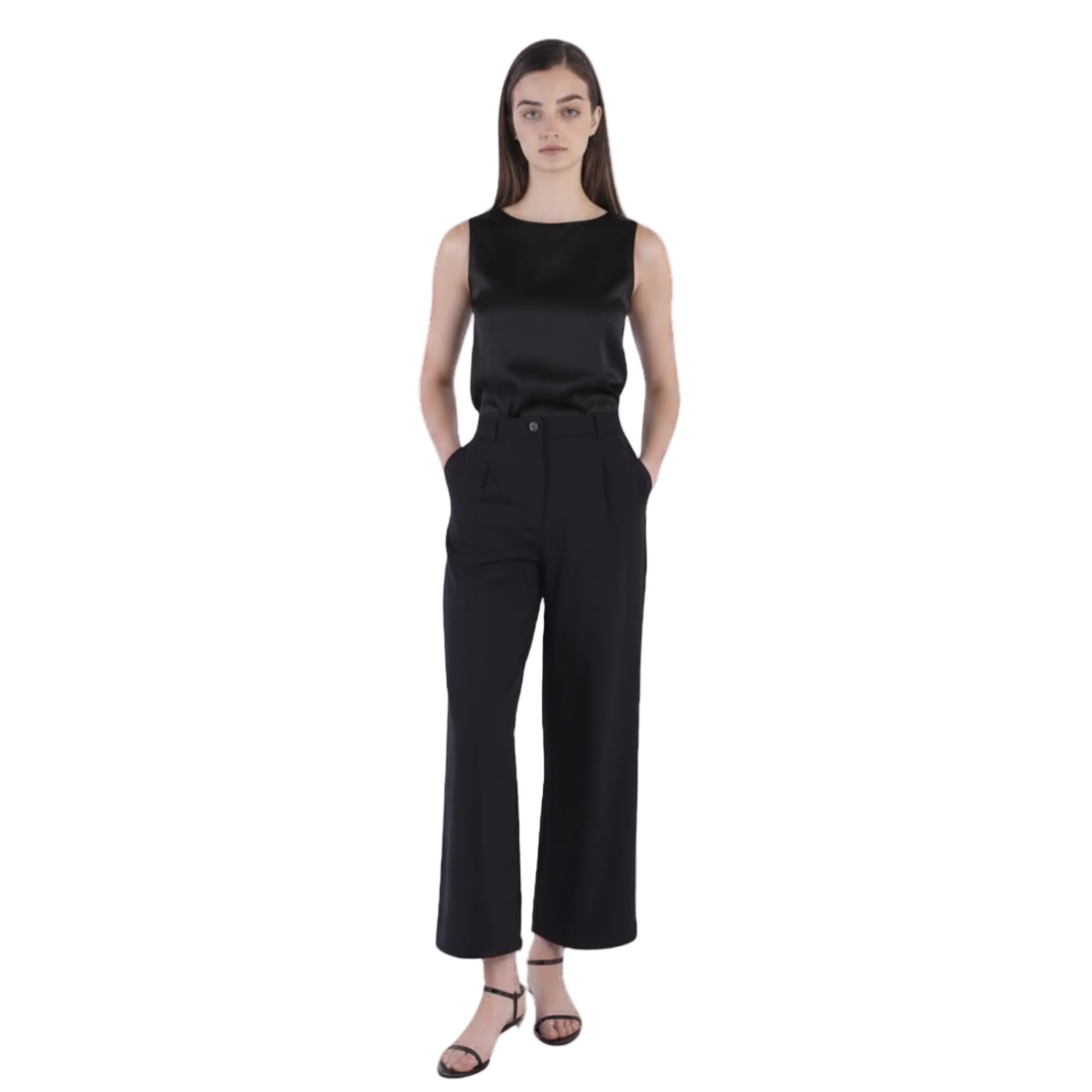 Single Tack Wide Pants